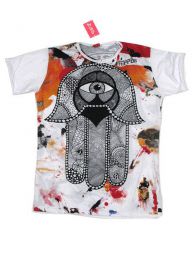 Modelo: Blanco Camiseta 100% algodón Mod Blanco
