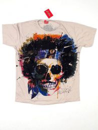 Modelo: Crema Camiseta 100% algodón Mod Crema