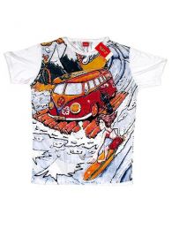 Modelo: Blanco Camiseta algodón de Mod Blanco