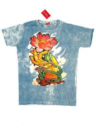 Modelo: Azul l Camiseta 100% algodón Mod Azul l