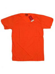 Outlet Ropa Hippie - camiseta colores fluor chico. CMPN01 - Modelo Fucsia