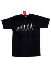Camisetas T-Shirts - Camiseta de manga corta GUITAR CMSE07 - Modelo Negro