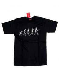 Modelo: Negro Camisetas T-Shirts - Camiseta de manga corta GUITAR CMSE07 - Modelo Negro