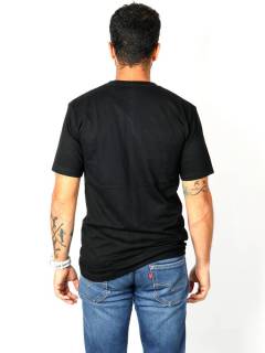 Detalle no seleccionable para compra Camisetas T-Shirts - Camiseta negra de algodón CMSE107.