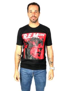  Camiseta R.E.M. Live - Estilo Retro para comprar al por mayor o detalle  en la categoría de Ropa Hippie Bohemia de Hombre, Artesanal | ZAS  [CMSE108] .