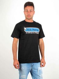 Detalle no seleccionable para compra Outlet Ropa Hippie - Click here, camiseta de algodón CMSE16.