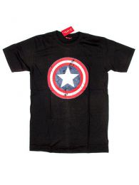 Modelo: Negro Camisetas T-Shirts - Camiseta de algodón CMSE29 - Modelo Negro