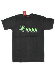 Camisetas T-Shirts - Camiseta  de algodón CMSE30 - Modelo Negro