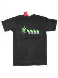 Modelo: Negro Camisetas T-Shirts - Camiseta de algodón CMSE30 - Modelo Negro