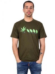 Camiseta Marihuana Ants,  para comprar al por mayor o detalle  en la categoría de Ropa Hippie Bohemia de Hombre, Artesanal | ZAS. [CMSE30]