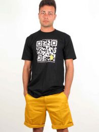 Detalle no seleccionable para compra camiseta qr bitcoin trust. detalle del producto