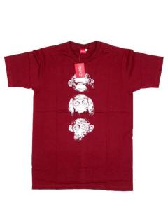 Modelo: Granate Camisetas T-Shirts - Camiseta de manga corta de CMSE48 - Modelo Granate