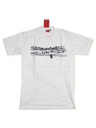 Modelo: Blanco Camisetas T-Shirts - Camiseta de manga corta de CMSE50 - Modelo Blanco