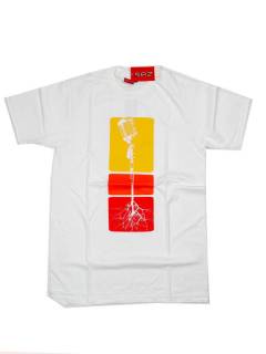 Camiseta Microphone Roots,  para comprar al por mayor o detalle  en la categoría de Ropa Hippie Bohemia de Hombre, Artesanal | ZAS. [CMSE52]