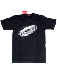 Modelo: Negro Camiseta de manga corta de Mod Negro