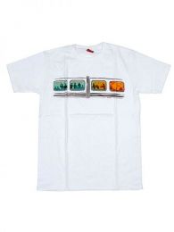 Modelo: Blanco Camisetas T-Shirts - Camiseta de manga corta de CMSE57 - Modelo Blanco