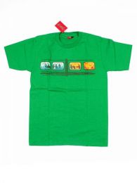 Modelo: Verde Camisetas T-Shirts - Camiseta de manga corta de CMSE57 - Modelo Verde