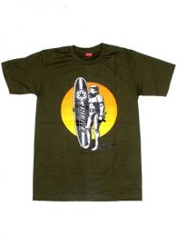 Modelo: Verde Camiseta de manga corta de Mod Verde