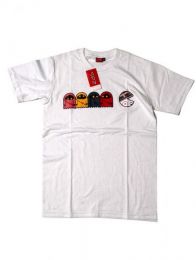 Modelo: Blanco Camiseta de manga corta de Mod Blanco