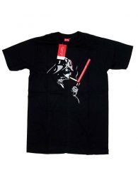 Modelo: Negro Camisetas T-Shirts - Camiseta Star War, Darth Vader CMSE68 - Modelo Negro