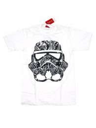 Modelo: Blanco Camisetas T-Shirts - Camiseta manga corta Stars CMSE72 - Modelo Blanco