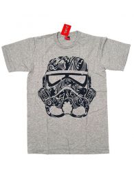 Modelo: Gris Camisetas T-Shirts - Camiseta manga corta Stars CMSE72 - Modelo Gris