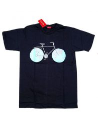 Modelo: Gris Camisetas T-Shirts - Camiseta manga corta Bicicle CMSE74 - Modelo Gris