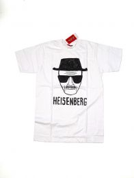 Camisetas T-Shirts - Camiseta manga corta Heisenberg CMSE77 - Modelo Blanco