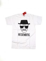 Modelo: Blanco Camisetas T-Shirts - Camiseta manga corta Heisenberg CMSE77 - Modelo Blanco