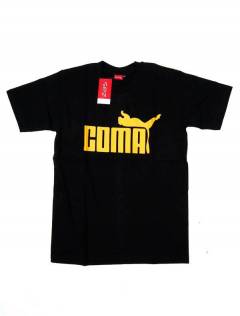 Camisetas T-Shirts - Camiseta manga corta Coma CMSE80 - Modelo Negro