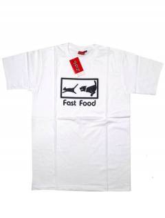 Modelo: Blanco Camisetas T-Shirts - Camiseta manga corta Fast CMSE81 - Modelo Blanco