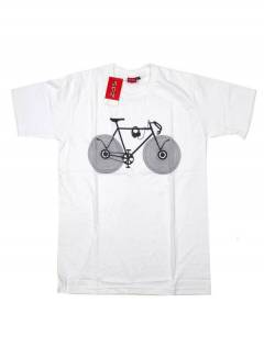 Camisetas T-Shirts - Camiseta manga corta Vinile CMSE83 - Modelo Blanco