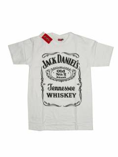 Modelo: Blanco Camisetas T-Shirts - Camiseta manga corta Jack CMSE89 - Modelo Blanco