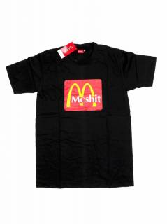 Modelo: Negro Camisetas T-Shirts - Camiseta manga corta Mc Shit CMSE93 - Modelo Negro
