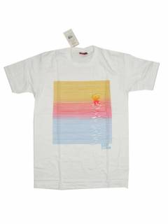 Modelo: Blanco Camisetas T-Shirts - Camiseta manga corta Keep CMSE95 - Modelo Blanco