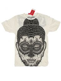 Modelo: Blanco camiseta 100% algodón Mod Blanco