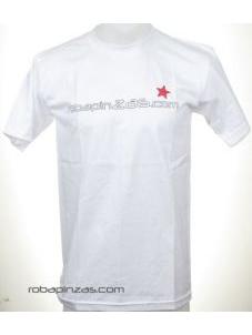 Camisetas T-Shirts - Robapinzas.com, camiseta algodón CMZ11 - Modelo Blanco