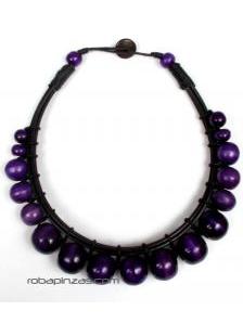 Modelo: Morado Collar redondo rígido Mod Morado
