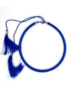 Modelo: Azul os Outlet Bisutería hippie - collar grueso de hilo en colores COBOU34 - Modelo Azul os