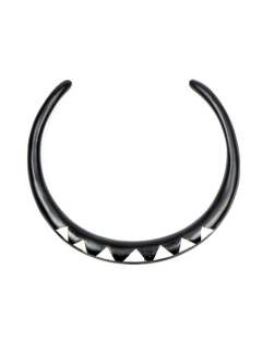 Collares - Collar de madera ethnico, COMAT6-A - Modelo Negro