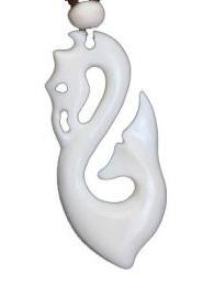 Modelo: M4 Outlet Bisutería hippie - Colgantes de hueso con motivos COMD04 - Modelo M4