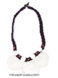 Modelo: Blanco Collar de nacar esmaltado, Mod Blanco