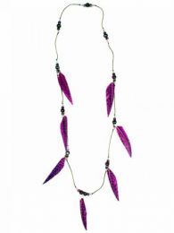 Modelo: Morado Collares - Collar largo étnico COPA09 - Modelo Morado