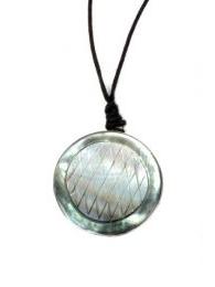 Colgante de nácar grande con base de acero inxidable nacar , conchas, ojo de shiva y acero inoxidable,, para comprar al por mayor o detalle.[COVI01]