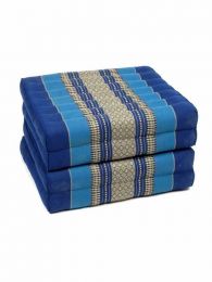 Modelo: Azul Almohadas y Colchonetas de Kapoc Tailandia - Colchoneta con relleno de CTMO05B - Modelo Azul