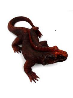 Detalle no seleccionable para compra Decoración Etnica - Iguana tallada, iguana DBI09.
