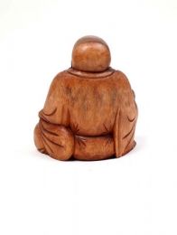 Detalle no seleccionable para compra Decoración Etnica - Figura Happy Buda tallada DBI13.