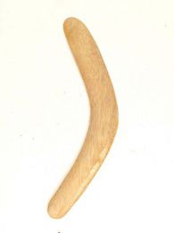 Boomerang madera liso DBOOM02 para comprar al por mayor o detalle  en la categoría de Decoración Étnica Incienso y Expositores | ZAS.
