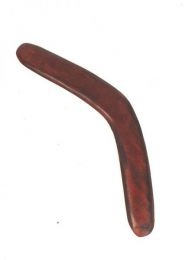 Modelo: Marrón Decoración Etnica - Boomerang realizado a mano DBOOM02 - Modelo Marrón