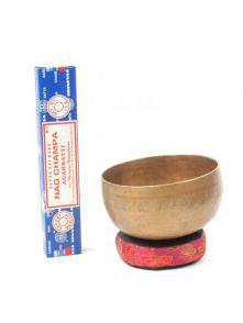 Modelo: Envejecido Singhing Bowl, cuenco cantarín Mod Envejecido